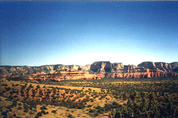 View on Red Rocks